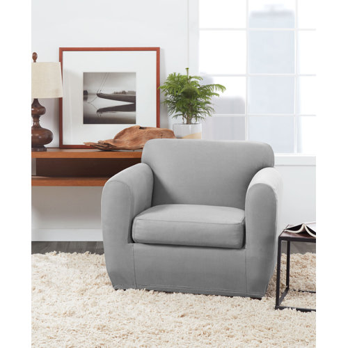 Sure Fit Box Cushion Armchair Slipcover & Reviews Wayfair